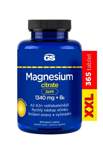 GS Magnesium Citrate Pure 1340 mg + B6 photo