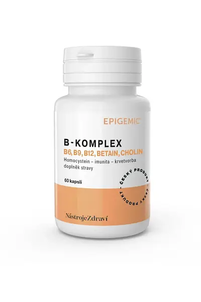 B-Komplex B6, B9, B12, betain, cholin Epigemic photo