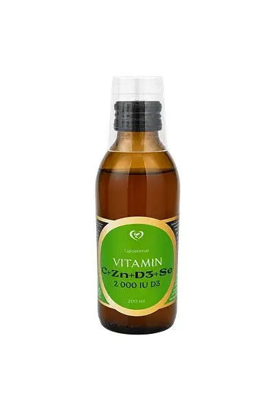 Liposomální vitamín C + D3 + Zinek photo
