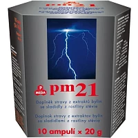 PM 21 pitné ampule foto