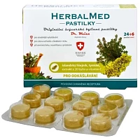 HerbalMed islandský lišejník – tymián – vitamin C foto