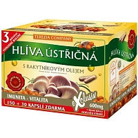 Hlíva ústřičná s rakytníkovým olejem foto