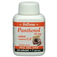 Panthenol, selen, vitamín C, E photo