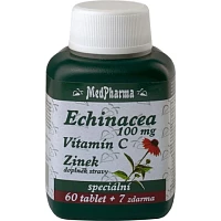 Echinacea, vitamín C, zinek photo
