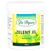 Zelený jíl Dr. Popov foto