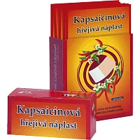 Kapsaicinová hřejivá náplast photo