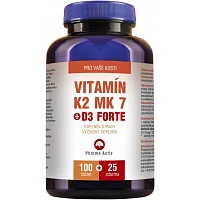 Vitamín K2 MK 7 + D3 forte photo