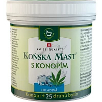 Koňská mast s konopím chladivá photo