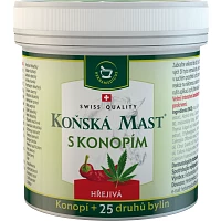 Koňská mast s konopím hřejivá photo