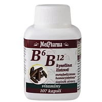 Vitamin B6, B12, kyselina listová photo