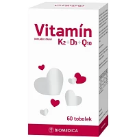 Vitamín K2 + D3 + Q10 foto