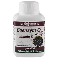 Coenzym Q10 60 mg + vitamin E foto