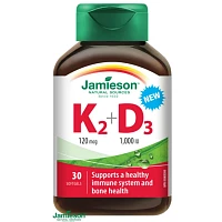 Vitamíny K2 120mcg a D3 1000 IU foto