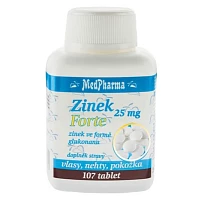 Zinek 25 mg Forte photo