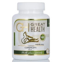 Cordyceps sinensis CS-4 Great Health foto