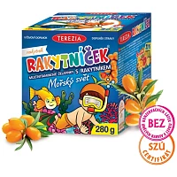 Rakytníček multiVitamínové želatinky s rakytníkem MOŘSKÝ SVĚT foto