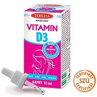 Vitamin D3 baby od narození 400 IU foto