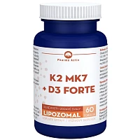 Lipozomal K2 MK7 + D3 forte photo