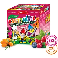 Rakytníček veganské želé s rakytníkem - trpaslíci foto