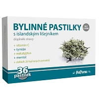 Bylinné pastilky bez cukru s islandským lišejníkem photo