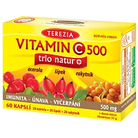 Vitamin C 500mg TRIO NATUR+ photo