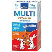 Vitar Kids Multivitamin + kolostrum foto
