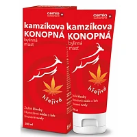 Kamzíkova konopná bylinná mast hřejivá foto