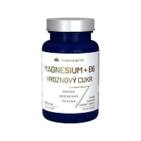 Magnesium + B6 Hroznový cukr foto