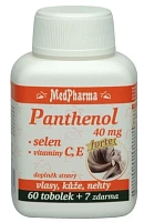 Panthenol, selen, vitamín C, E photo