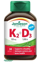 Vitamíny K2 120mcg a D3 1000 IU photo