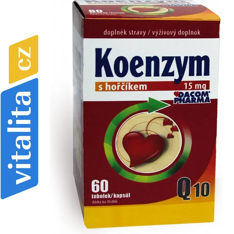 DACOM Koenzym Q10 s hořčíkem tob.60