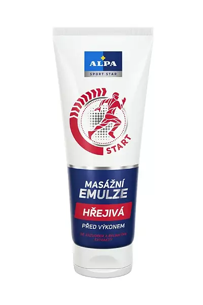 Masážní emulze hřejivá Alpa photo