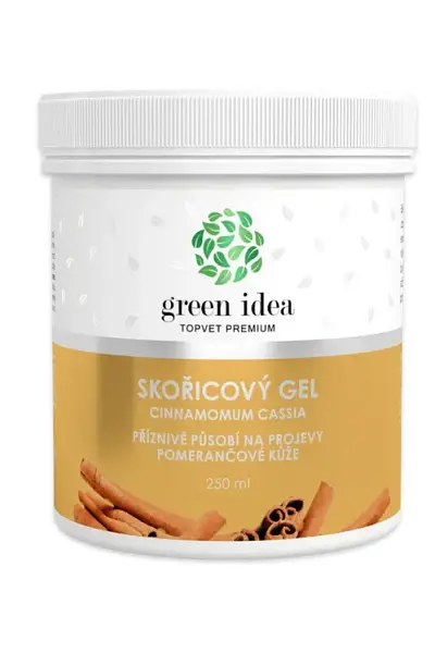 Skořicový gel photo