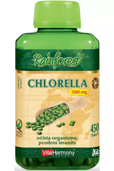 Chlorella 500 mg photo