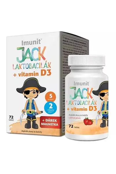 Jack Laktobacilák + vitamin D3 photo