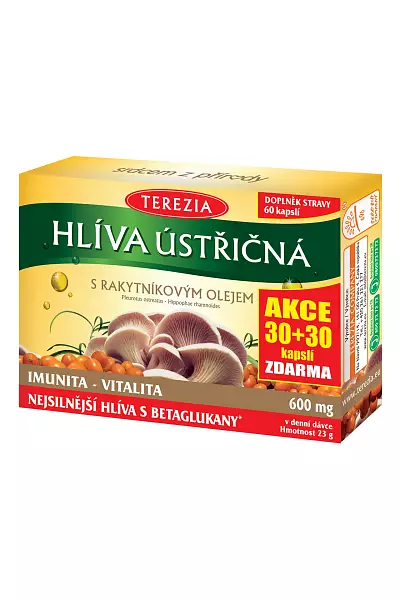 Hlíva ústřičná s rakytníkovým olejem photo