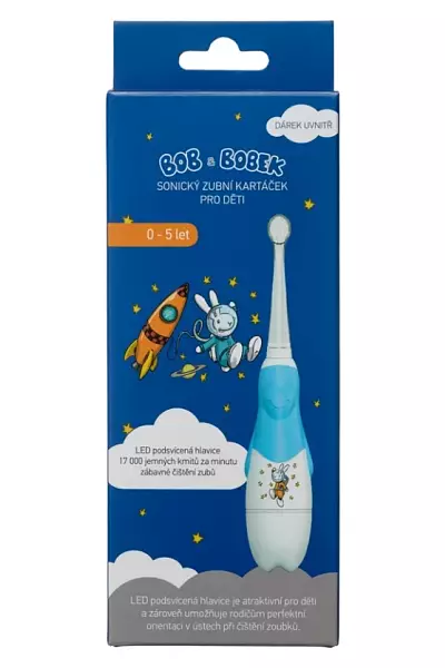 Bob a Bobek baby dětský sonický kartáček photo