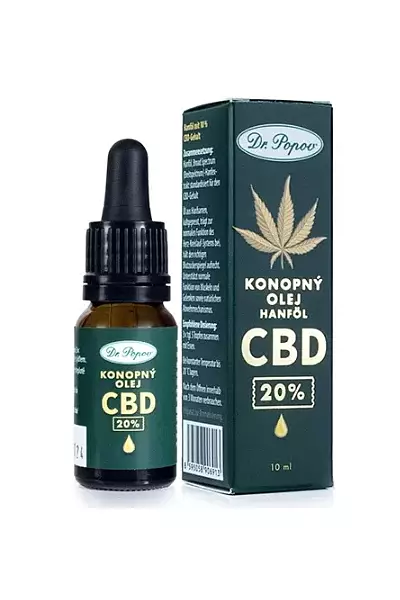 Konopný olej s CBD photo