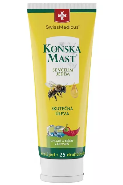 Koňská mast se včelím jedem photo
